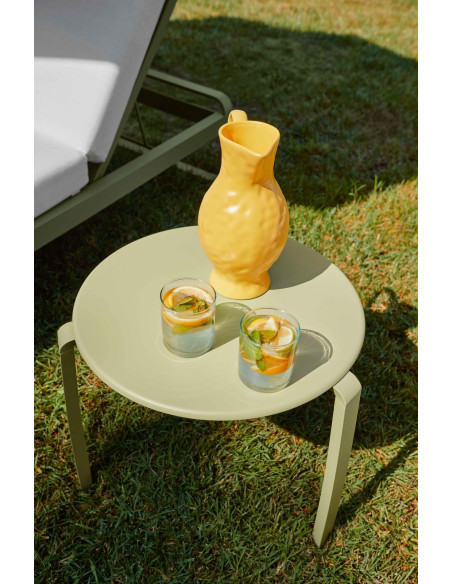 Aluminum low table Alizé | FERMOB - 27