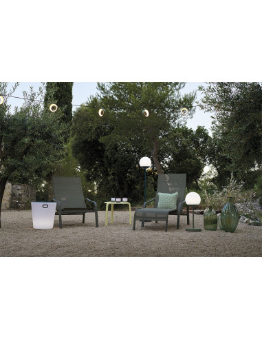 Aluminum low table Alizé | FERMOB - 33