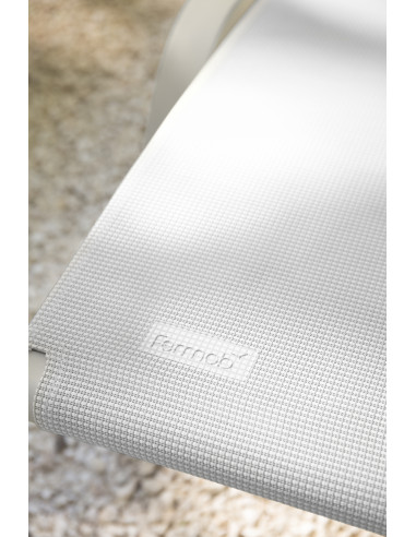 Zahradní křeslo Alizé s výpletem, hliník | FERMOB