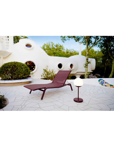 Polohovatelné zahradní lehátko Alizé s...
