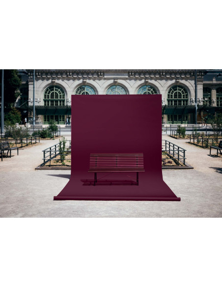 Metal bench Louisiane 150 | FERMOB - 29