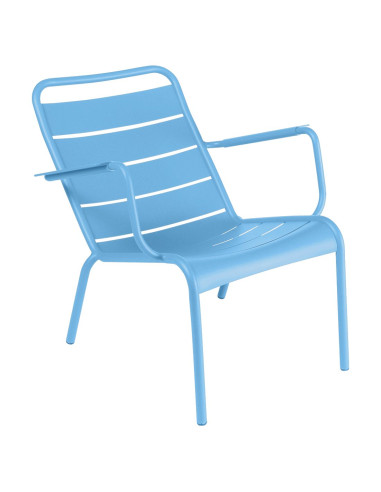Garden aluminum low armchair Luxembourg | FERMOB - 24