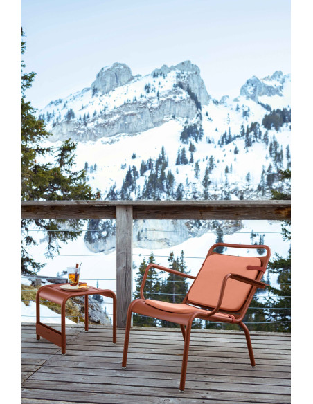 Stolek / podnožka Luxembourg, hliník | FERMOB