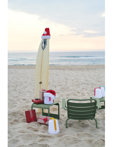 Stolek / podnožka Luxembourg, hliník | FERMOB