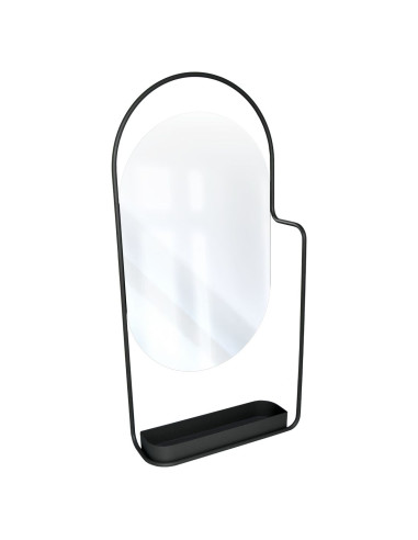 Nástěnné zrcadlo Itac s poličkou | FERMOB - 3