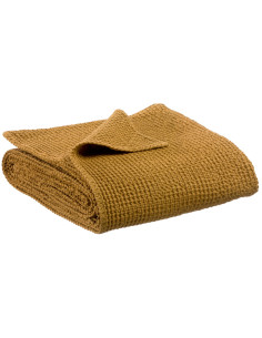 Pléd/ přehoz přes postel Maia Bronze recyklé 140x200 |...
