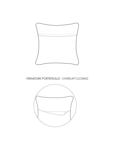 Povlak polštáře Maia recyklé - Sienne 45x45 | VIVARAISE-3