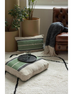 Podlahový sedák Gatsby se zeleným pruhem | VIVARAISE 2