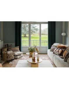 Podlahový sedák Gatsby se rezavým pruhem | VIVARAISE 2