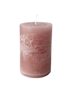 Barevná svíčka Cote Nord Ø10 x 15cm, starorůžová | AFFARI