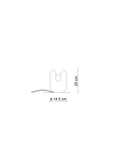 Stolní svítidlo Batucada C2590 krémové | FERROLUCE - 5