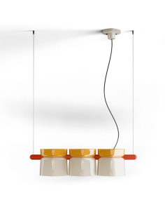 Závěsné svítidlo Yakitori C2790 krémové | | FERROLUCE