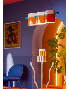 Závěsné svítidlo Yakitori C2790 zelené | | FERROLUCE - 1 2