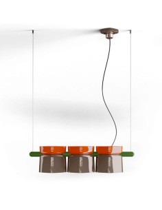 Závěsné svítidlo Yakitori C2790 mokka | FERROLUCE