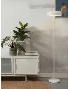 Stojací kovová lampa Porto - bílá | IT´S ABOUT ROMI - 1 2