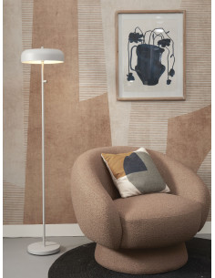 Stojací kovová lampa Porto - světle šedá | IT´S ABOUT ROMI 2