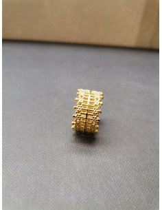 Prsten ze "zlaté krajky", nastavitelná velikost | PIOU PIOU - 1 2