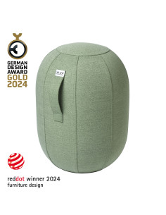 Balancing stool Kapsul L with fabric cover SOVA Pesto | VLUV - 1