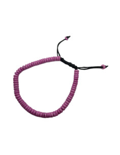 Beaded bracelet, pink | import India