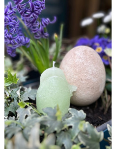 Coloured candle - light green chicken | AFFARI - 1 2