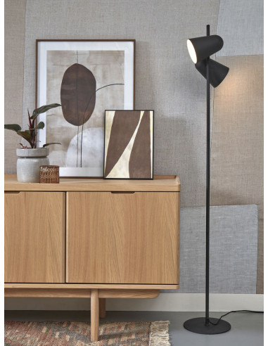 Kovová stojací lampa Salamanca, černá | IT´S...