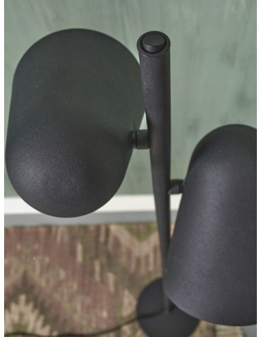 Kovová stojací lampa Salamanca, černá | IT´S...