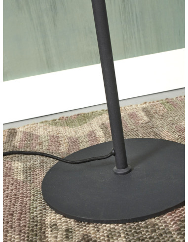 Kovová stojací lampa Salamanca, černá | IT´S...