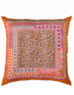 Linen pillowcase Jurta 55x55 | TESSITURA TOSCANA TELERIE - 8