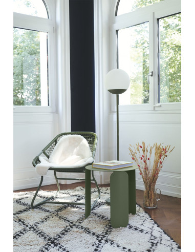 Nízký konferenční stolek Bebop Ø60 | FERMOB