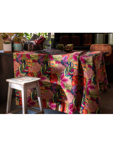 Bavlněný ubrus s potiskem Kiriku 140x170 | TESSITURA TOSCANA TELERIE