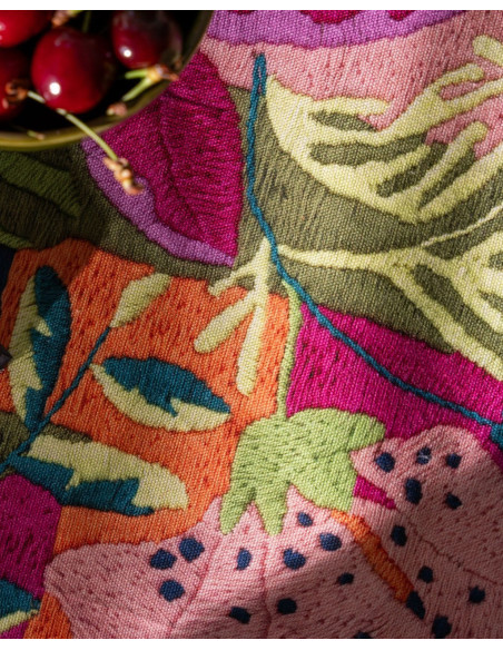 Bavlněný ubrus s potiskem Kiriku 140x170 | TESSITURA TOSCANA TELERIE