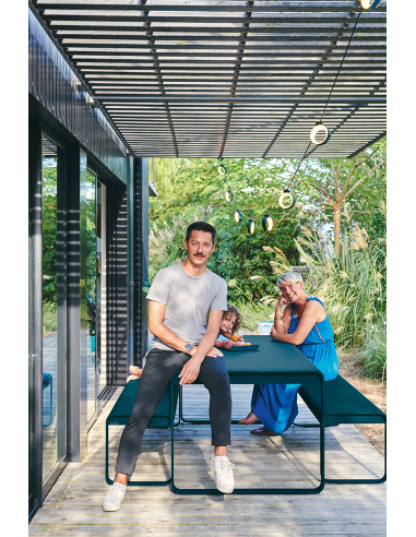 Hliníková lavice Bellevie | FERMOB