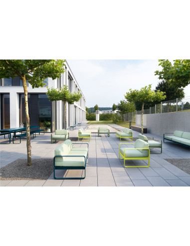 Hliníková lavice Bellevie | FERMOB
