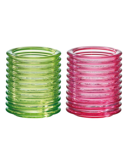 copy of Glass candle holder Buzz - set of 2 | LA ROCHÈRE - 1