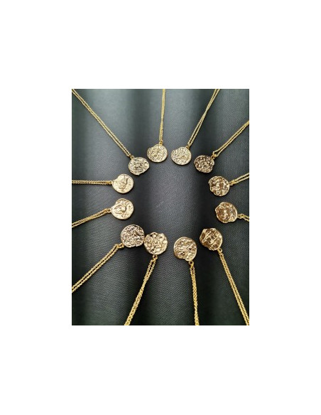 Řetízek s přívěskem, měsíční znamení - Lev | PIOU PIOU