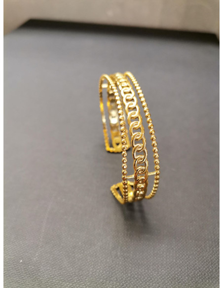 Zdobný náramek zlatý | PIOU PIOU