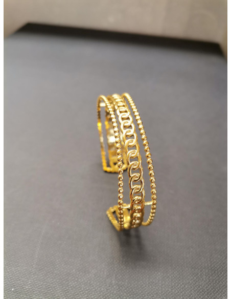 Zdobný náramek zlatý | PIOU PIOU