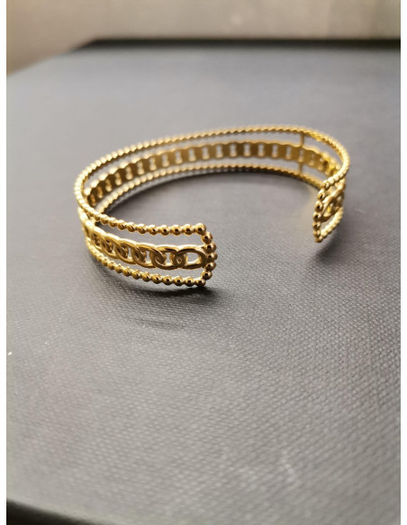 Zdobný náramek zlatý | PIOU PIOU