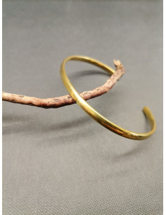 Hladký zlatý náramek, otevřený | PIOU PIOU 2