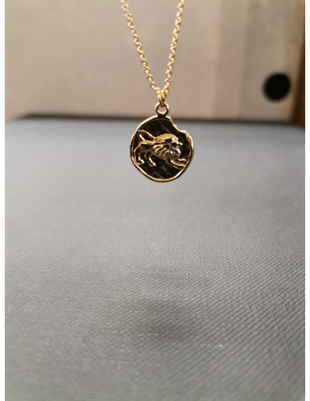 Řetízek s přívěskem, měsíční znamení - Lev | PIOU PIOU