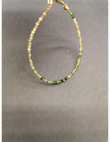 Náramek z drobných kamínků turmalínu | PIOU PIOU