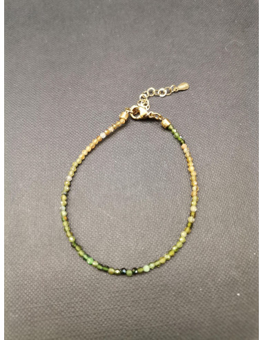 Náramek z drobných kamínků turmalínu | PIOU PIOU