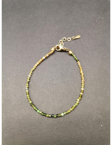 Náramek z drobných kamínků turmalínu | PIOU PIOU