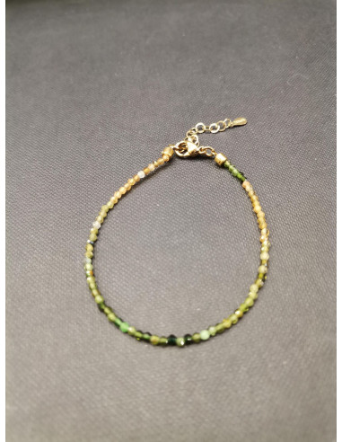 Náramek z drobných kamínků turmalínu | PIOU PIOU