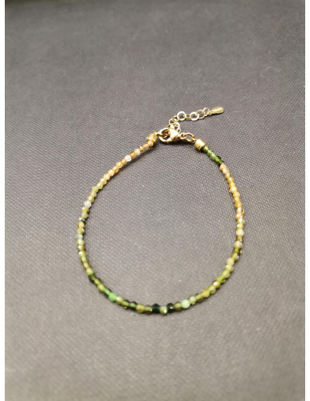 Náramek z drobných kamínků turmalínu | PIOU PIOU