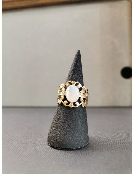 Zdobený prsten s perletí | PIOU PIOU - 1