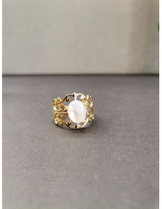 Zdobený prsten s perletí | PIOU PIOU - 1 2