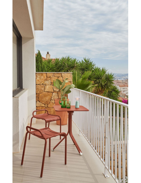 Folding metal table Rest'O 57x57cm outdoor/ indoor| FERMOB - 27