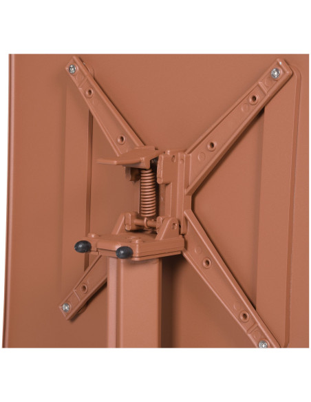 Folding metal table Rest'O 57x57cm outdoor/ indoor| FERMOB - 32