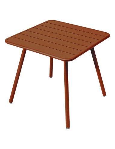 Metal table Luxembourg 80x80 | FERMOB - 24
